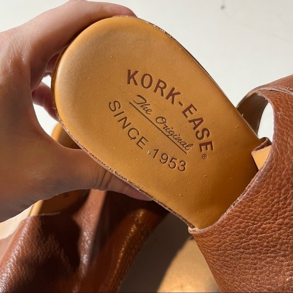 Kork Ease Womens {Brown Berit Wedge Sandal} Size 9M. - Picture 3 of 9